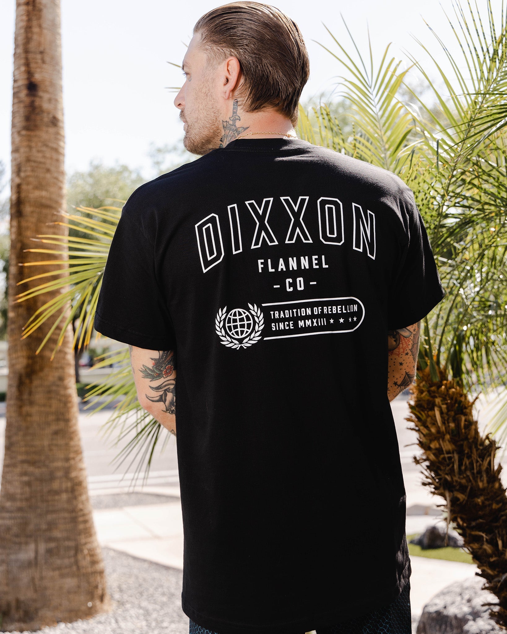 Global T-Shirt - Black - Dixxon Flannel Co.