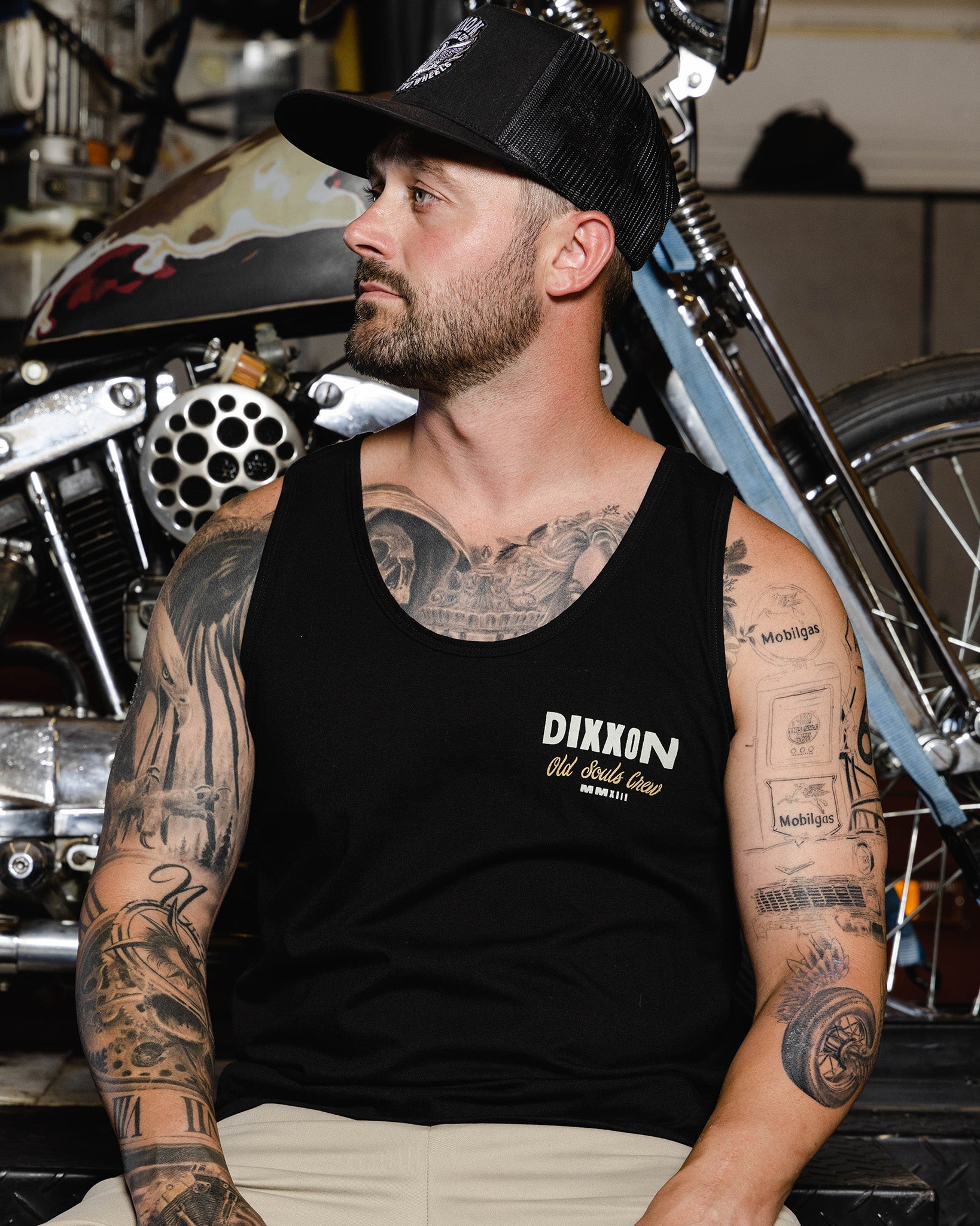 Gold Barn Find Tank - Black - Dixxon Flannel Co.