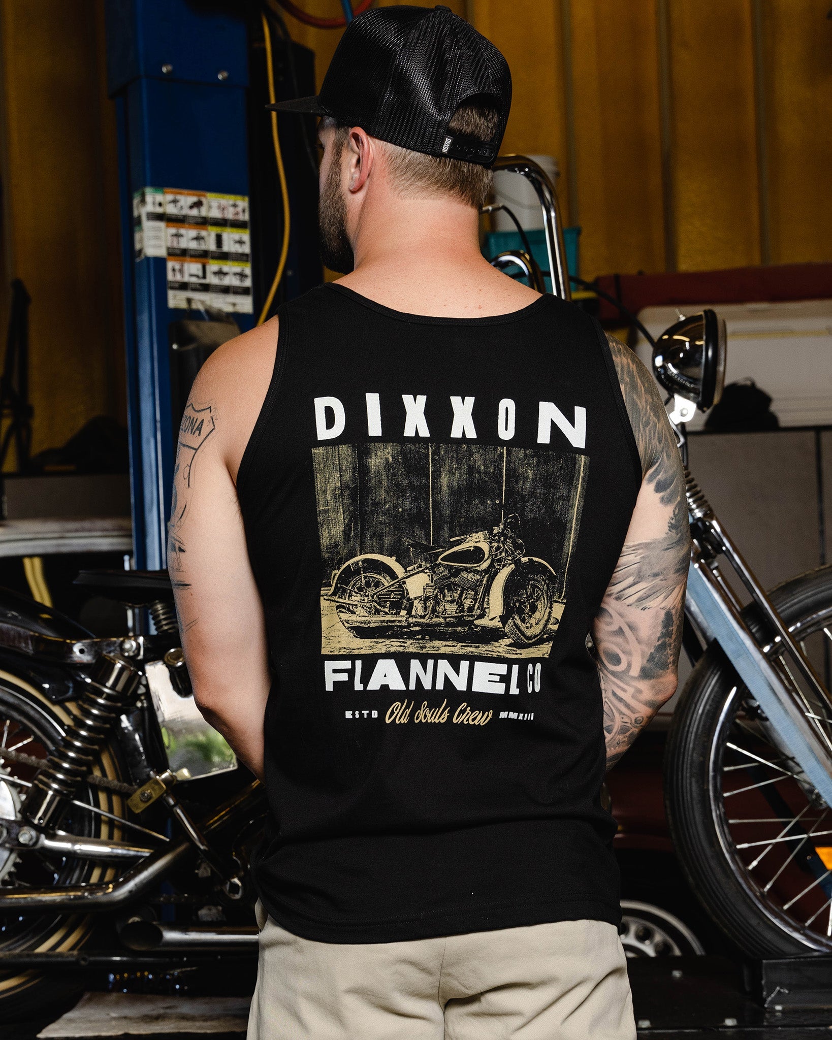 Gold Barn Find Tank - Black - Dixxon Flannel Co.
