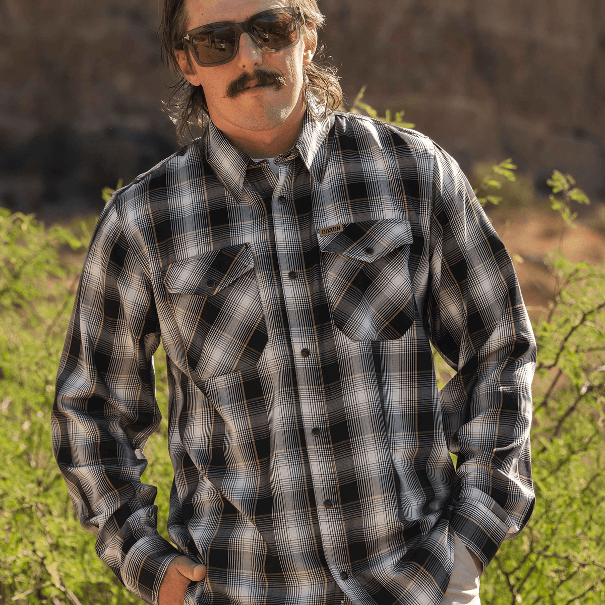 Gold Line Bamboo Long Sleeve | Dixxon Flannel Co.