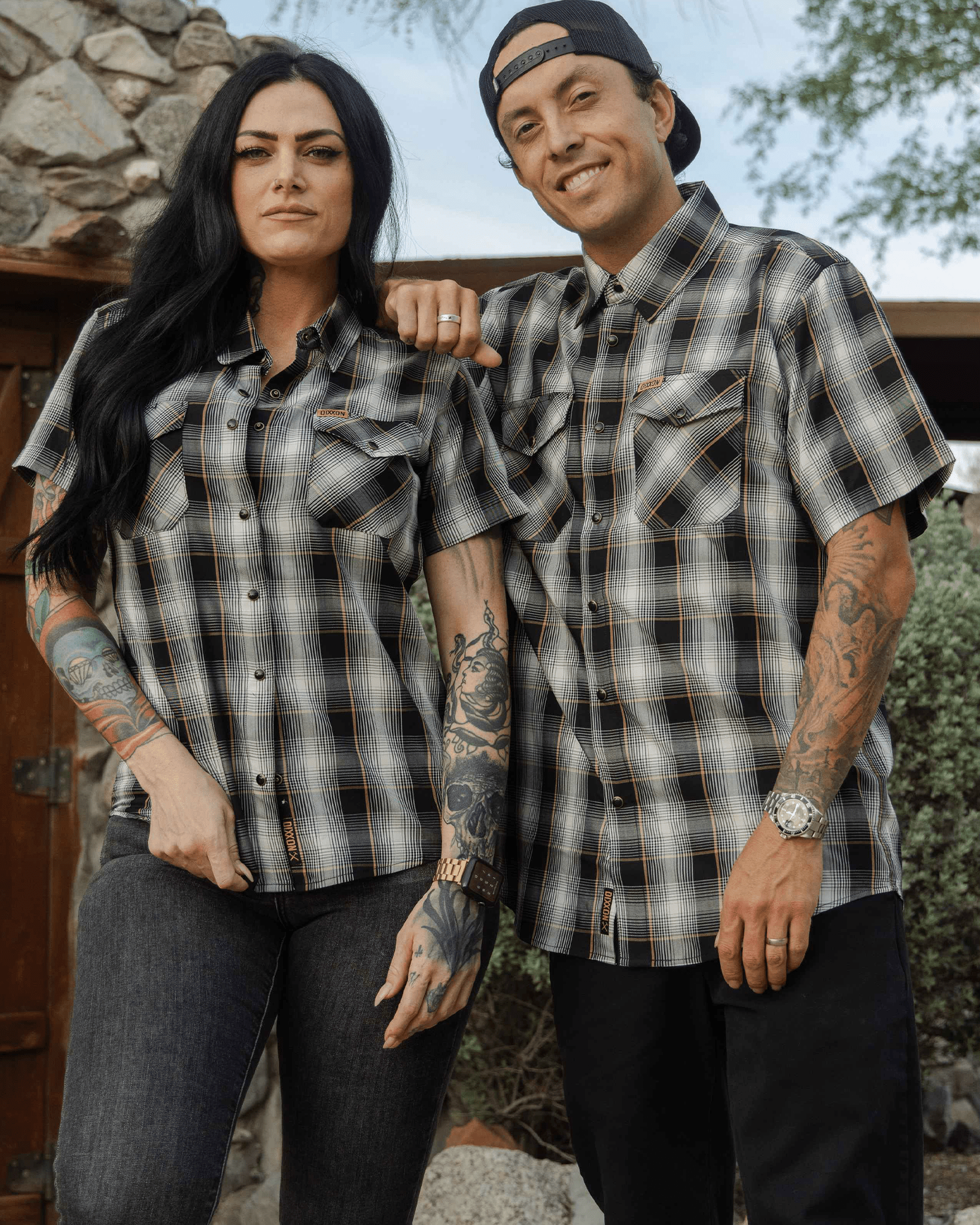 Gold Line Bamboo Short Sleeve - Dixxon Flannel Co.