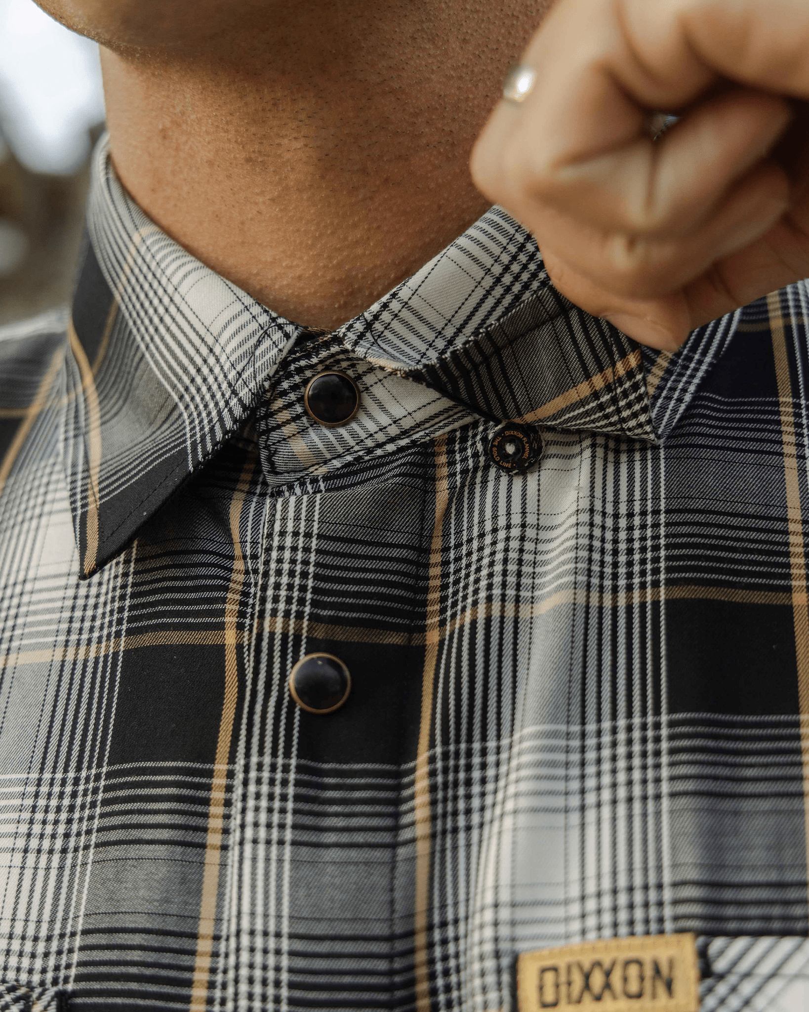 Gold Line Bamboo Short Sleeve - Dixxon Flannel Co.
