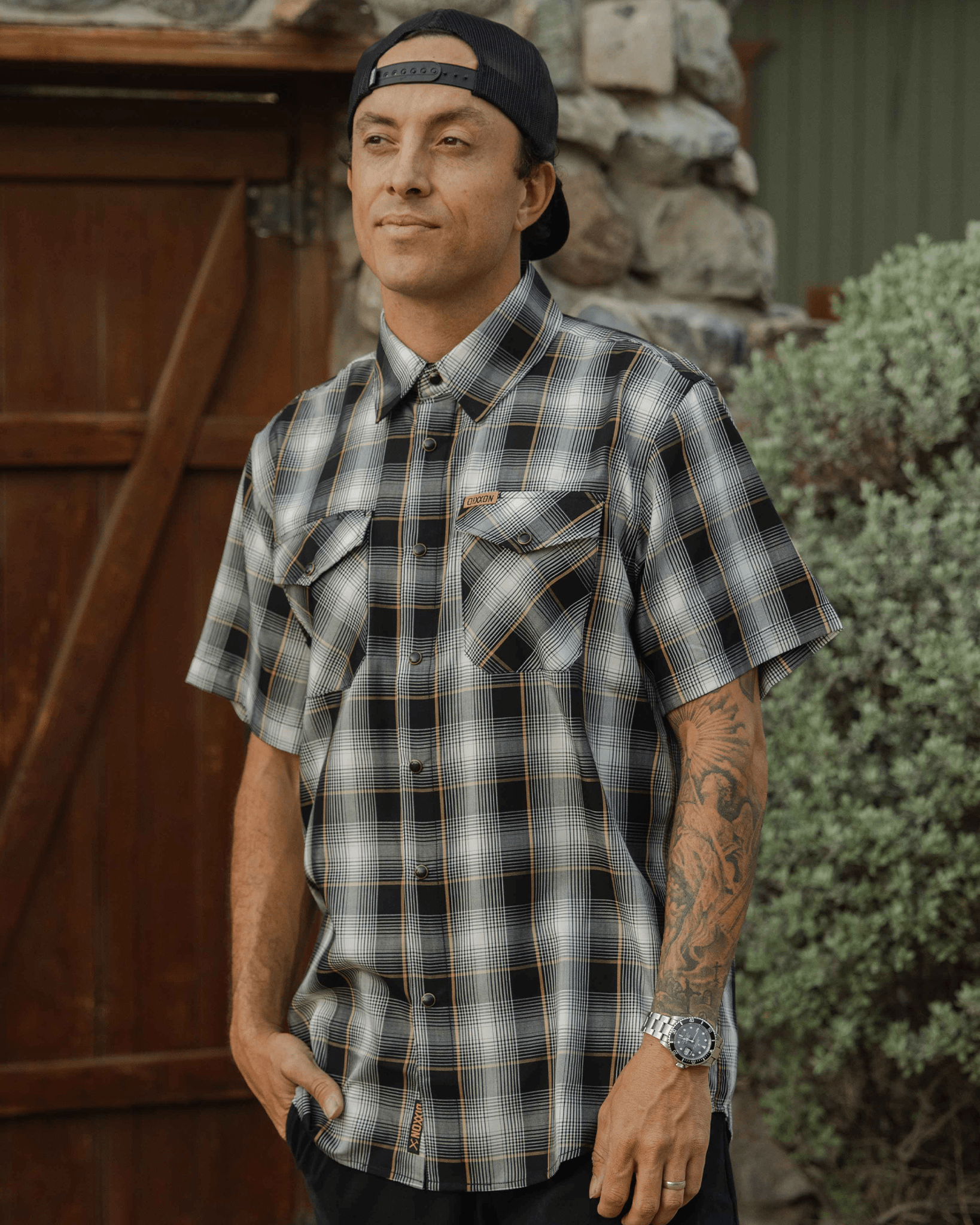 Gold Line Bamboo Short Sleeve - Dixxon Flannel Co.