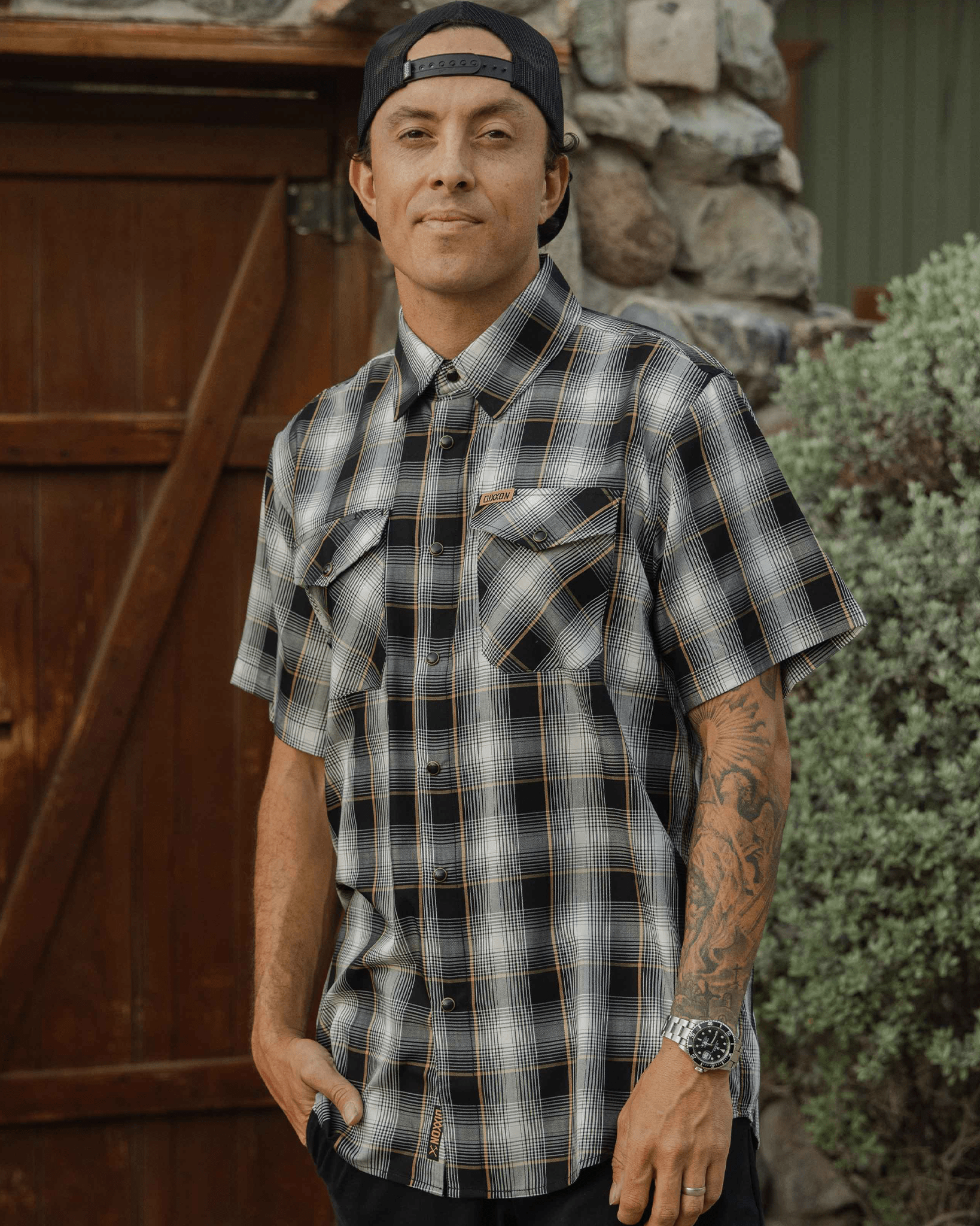 Gold Line Bamboo Short Sleeve - Dixxon Flannel Co.