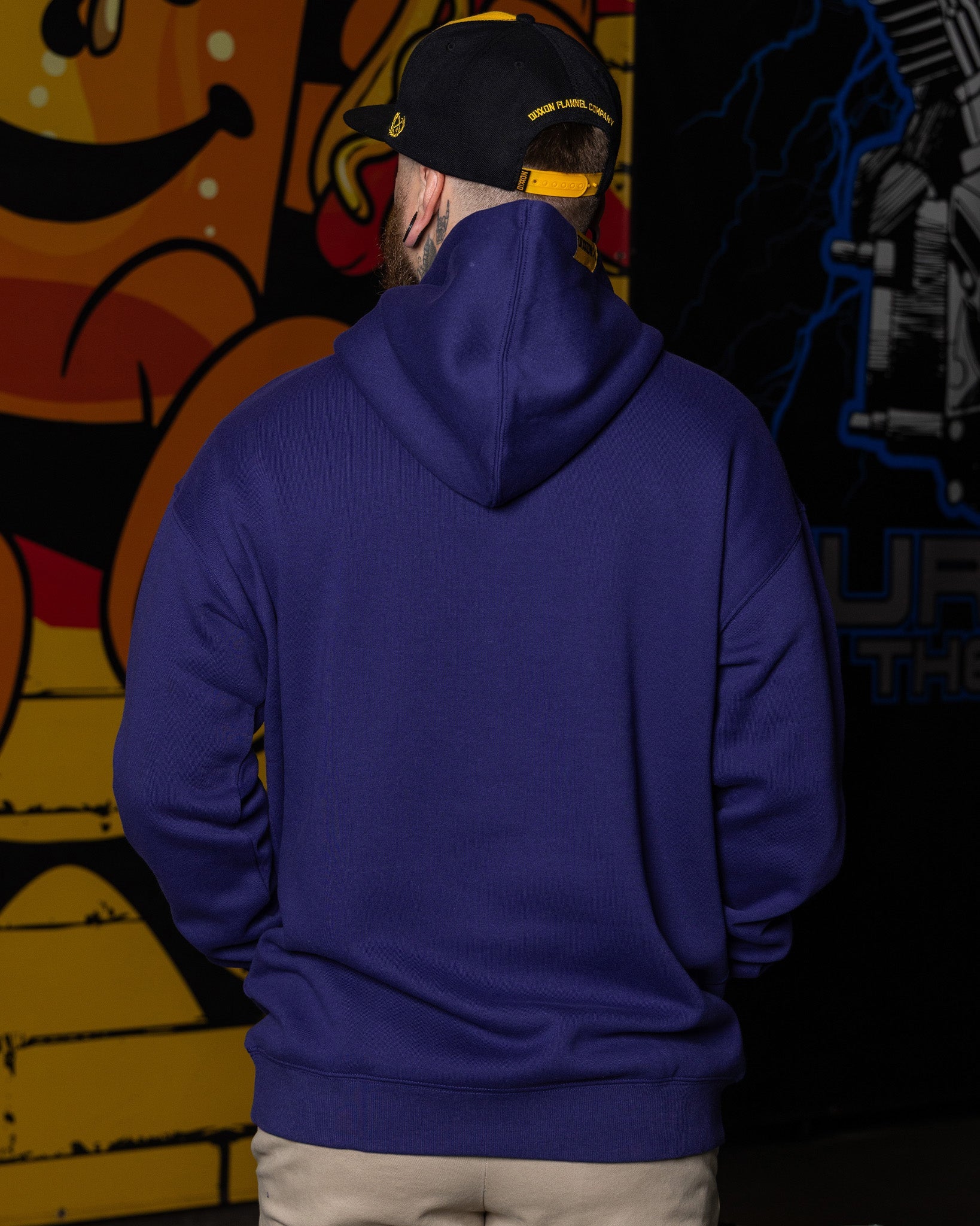 Gold Premium Pullover Hoodie - Navy - Dixxon Flannel Co.