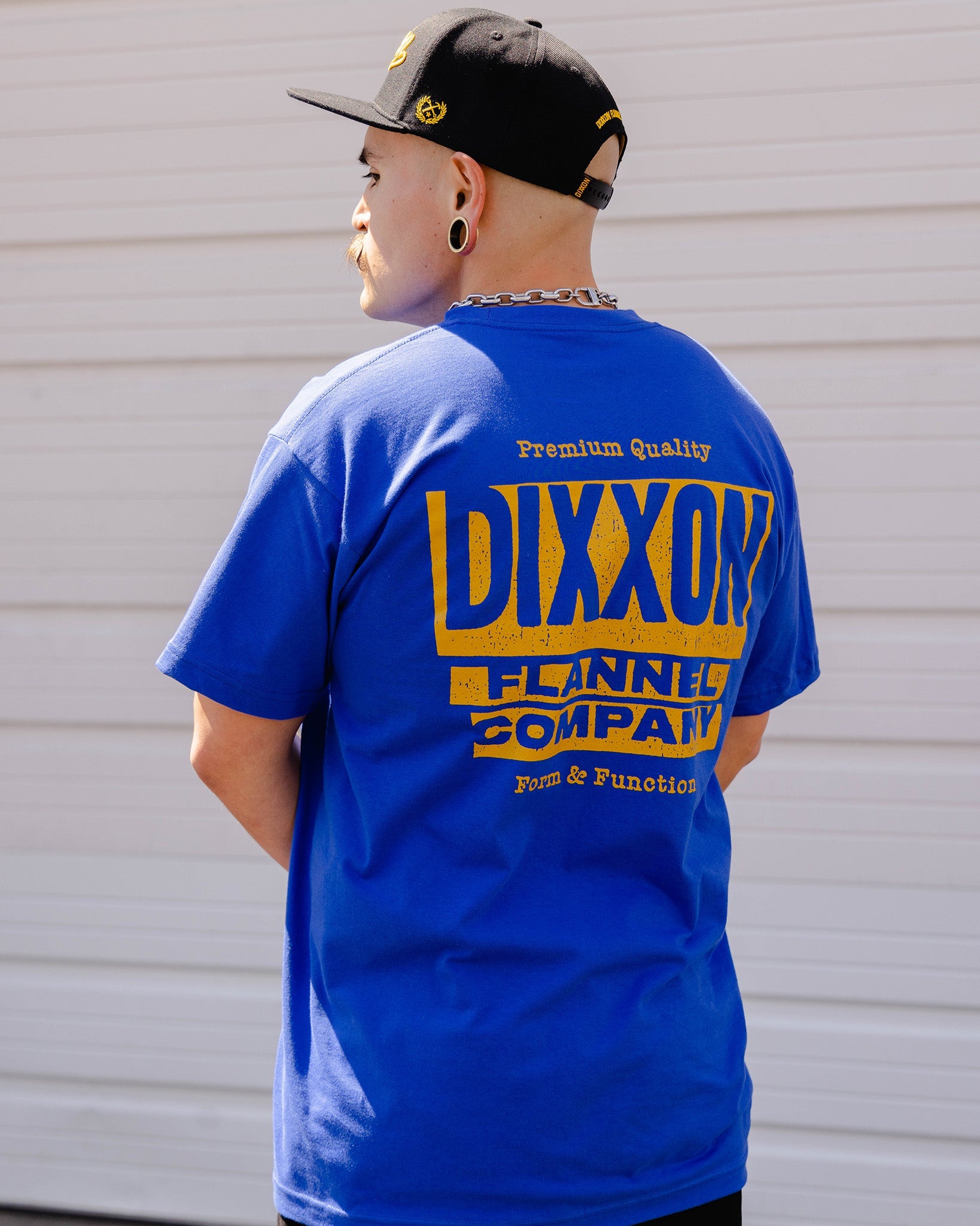 Gold Premium Quality T-Shirt - Royal Blue - Dixxon Flannel Co.