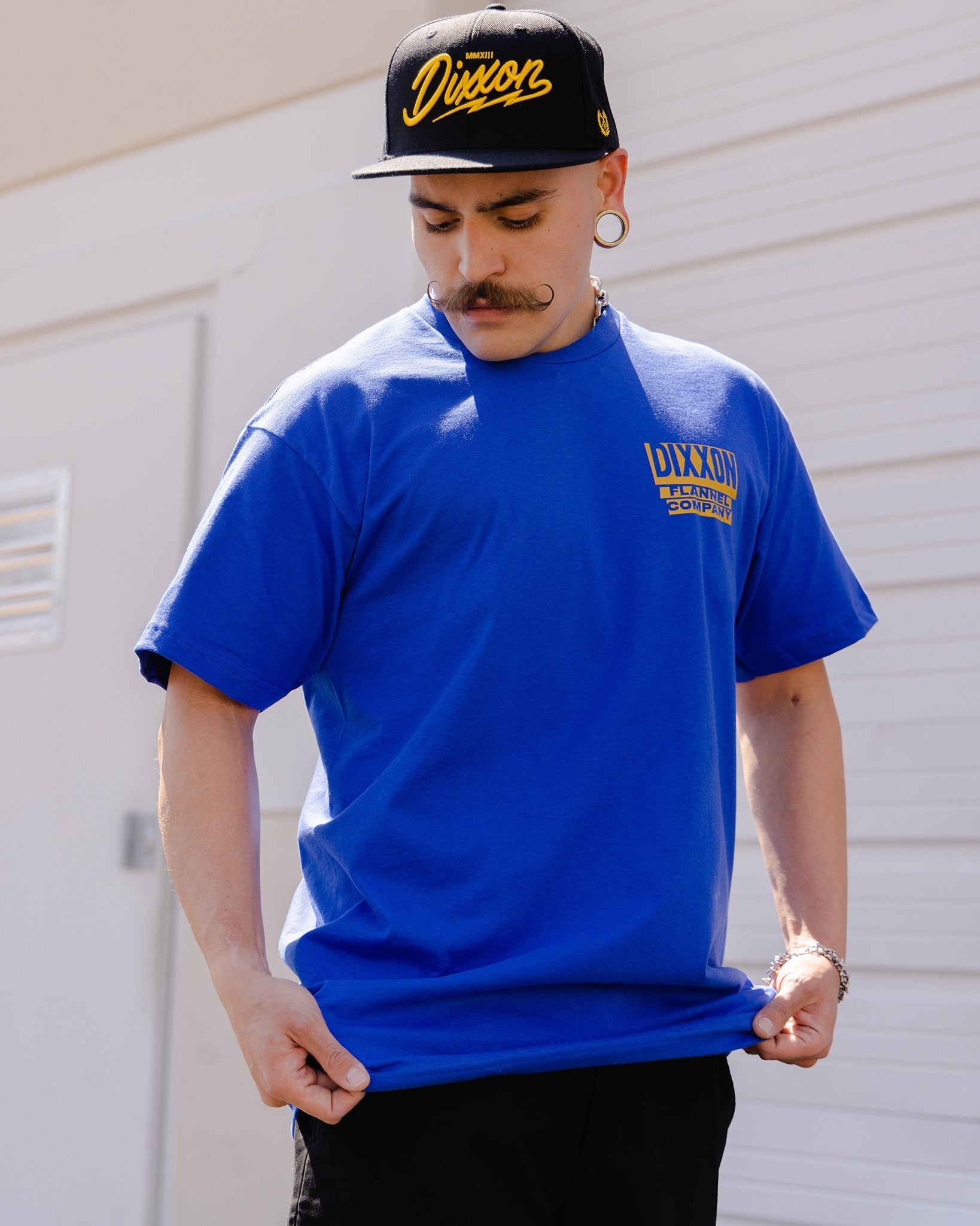 Gold Premium Quality T-Shirt - Royal Blue - Dixxon Flannel Co.