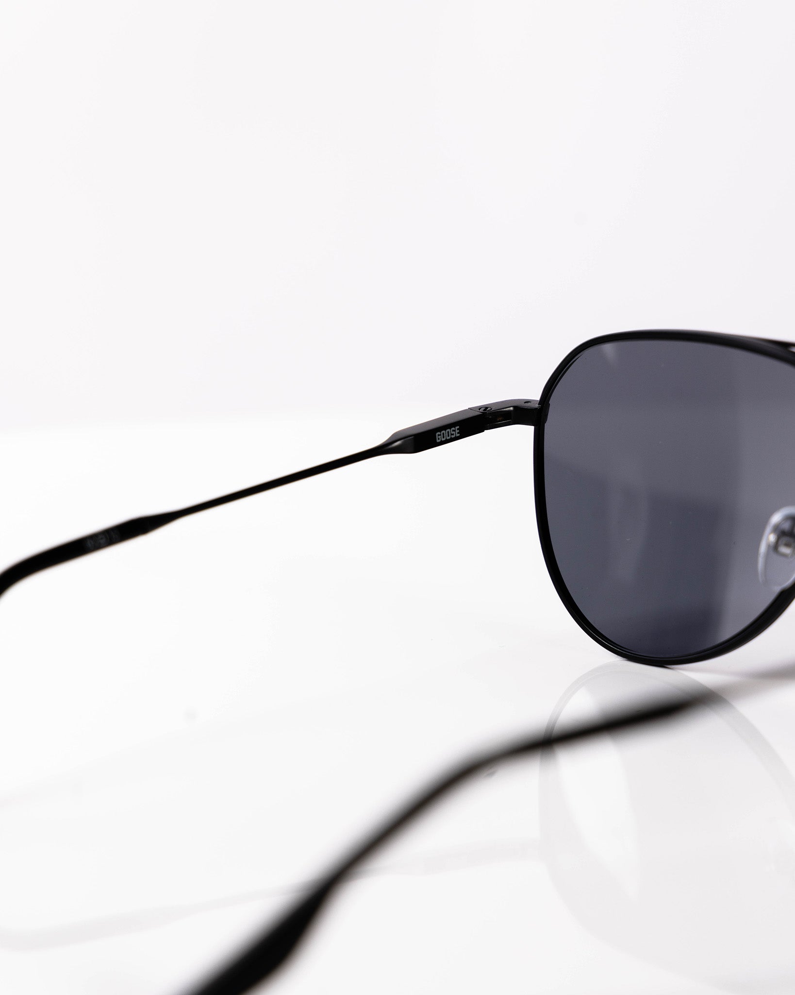 Goose Sunglasses - Brushed Black & Gray | Dixxon Flannel Co.