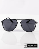 Goose Sunglasses - Brushed Black & Gray Polarized - Dixxon Flannel Co.