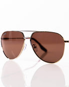 Goose Sunglasses - Gloss Gold & Bronze - Dixxon Flannel Co.