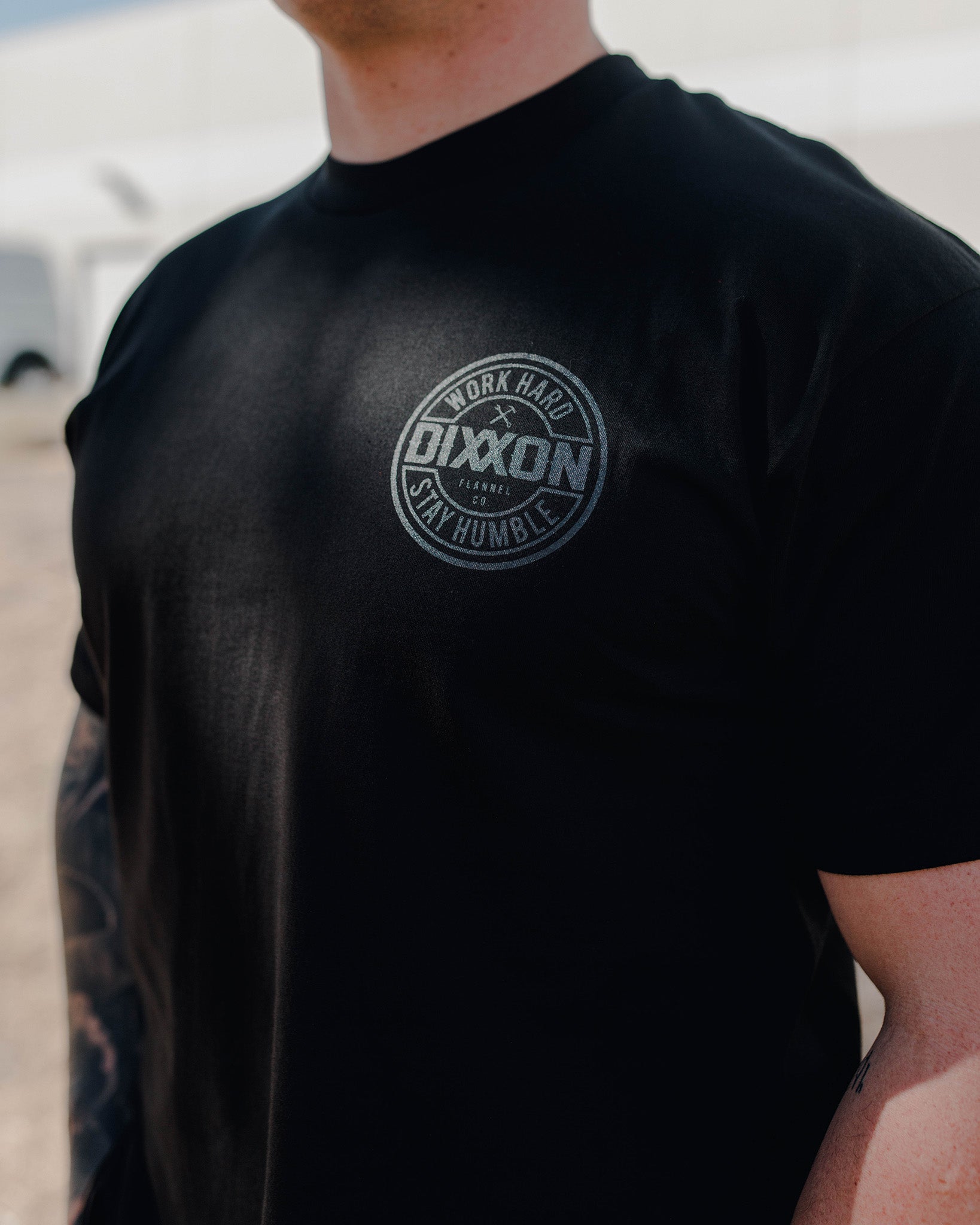 Gray Corpo T-Shirt - Black - Dixxon Flannel Co.
