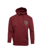 Gray Low Tide Pullover Hoodie - Maroon - Dixxon Flannel Co.