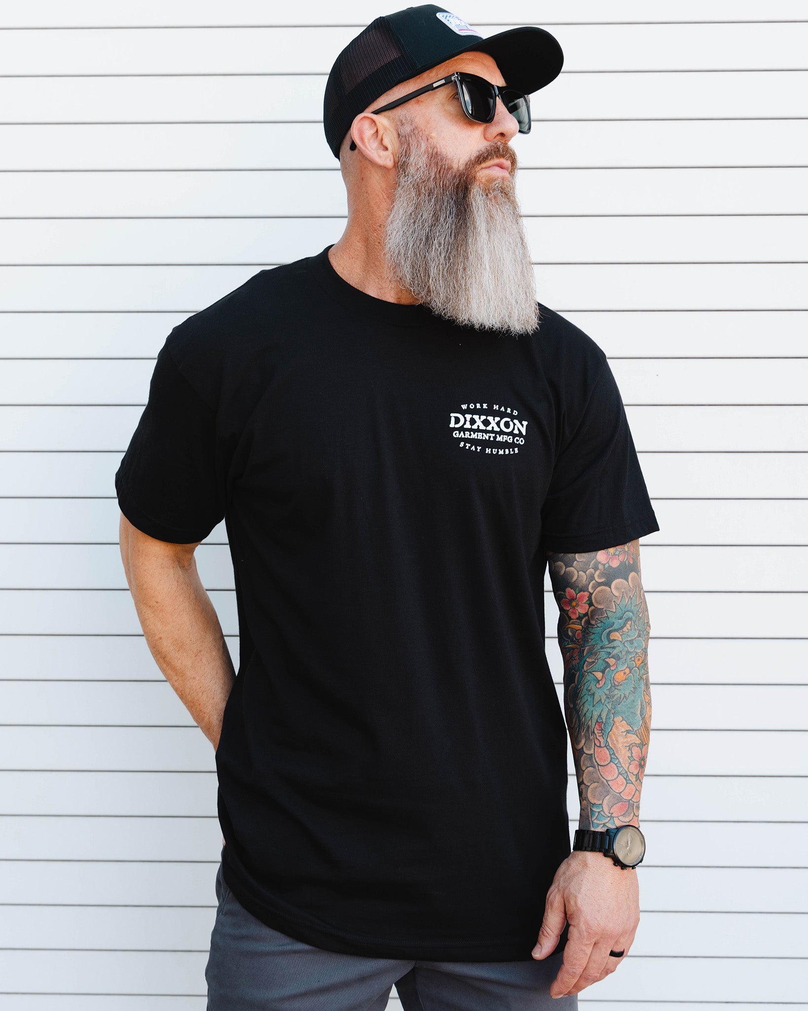 Gray MFG Standard T-Shirt - Black | Dixxon Flannel Co.