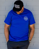 Gray Nuevo Corpo T-Shirt - Royal Blue - Dixxon Flannel Co.