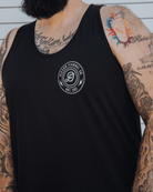 Gray & White Linked Tank - Black - Dixxon Flannel Co.