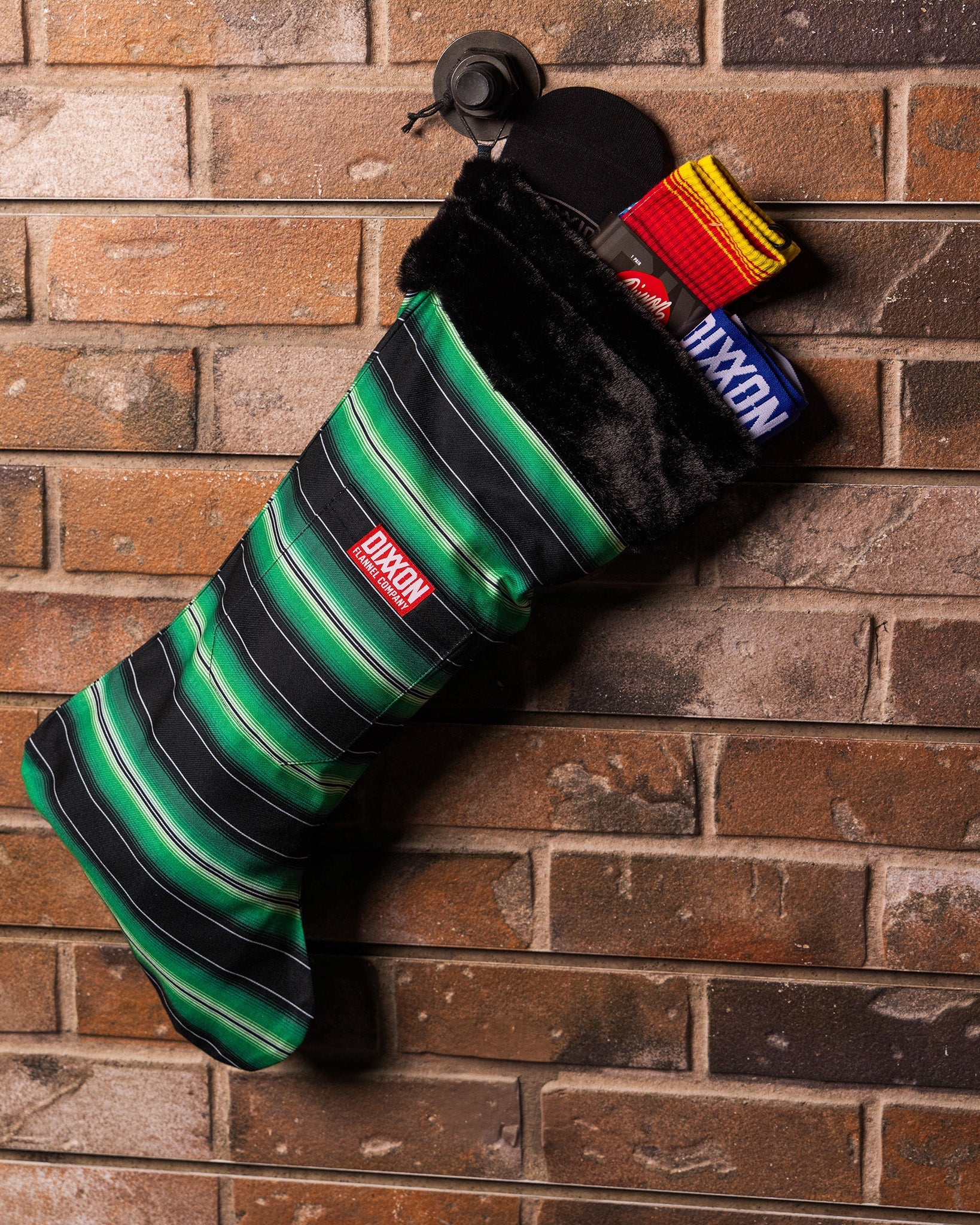 Green Serape Christmas Stocking | Dixxon Flannel Co.