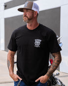 High And Tight T-Shirt  - Black - Dixxon Flannel Co.
