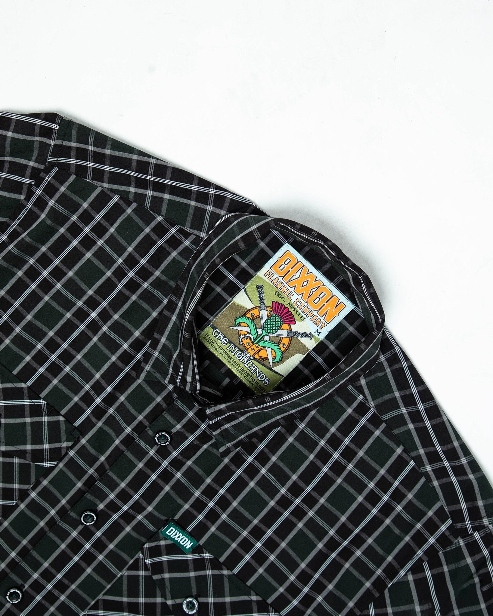【ショーン】 Highlands Bamboo Short Sleeve | Dixxon Flannel Co.