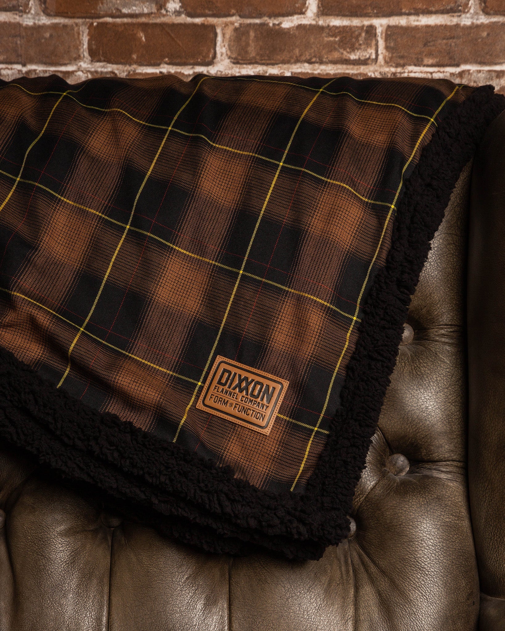 Hive Flannel Sherpa Blanket - Dixxon Flannel Co.