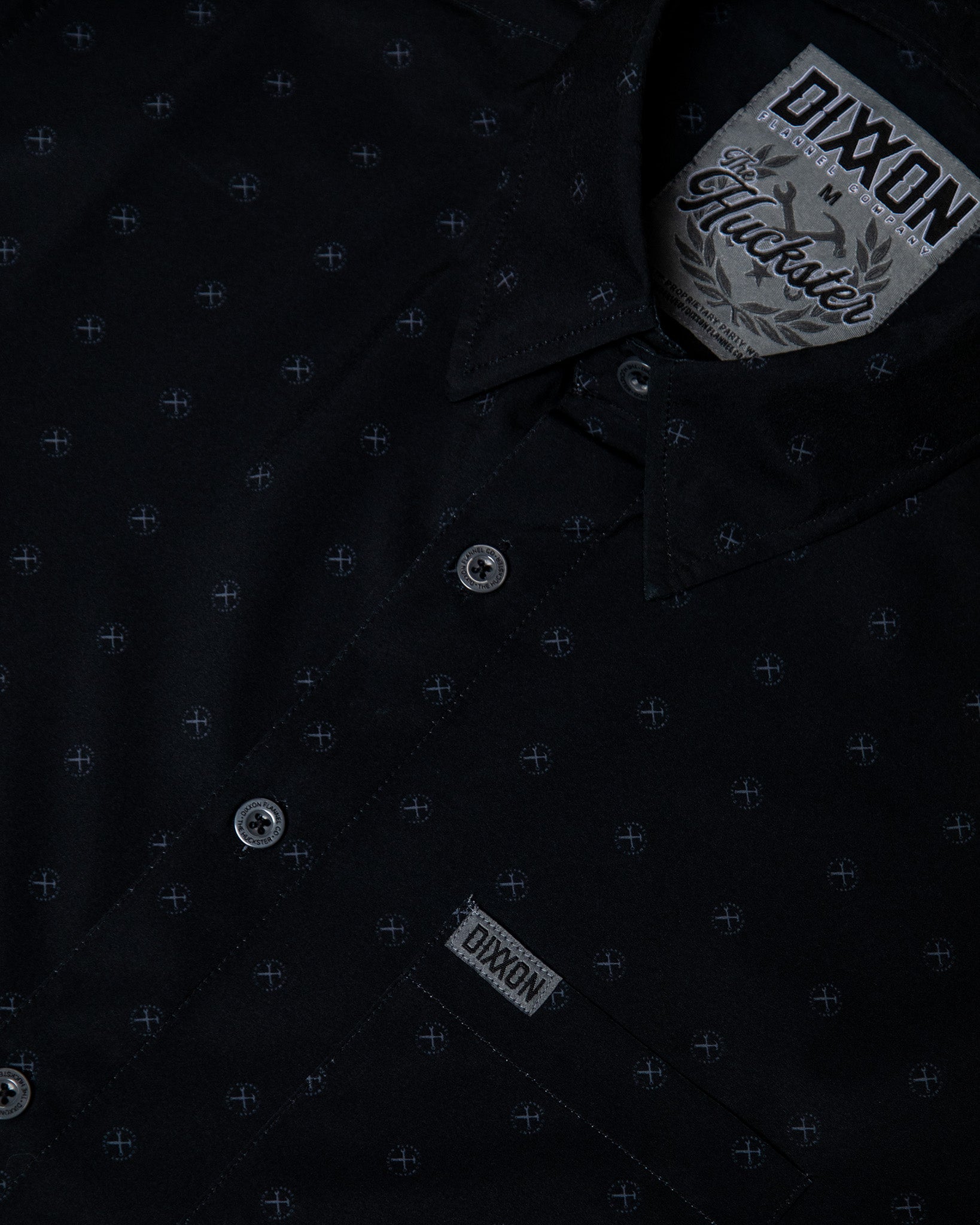 Huckster Party Shirt - Black & Gray - Dixxon Flannel Co.