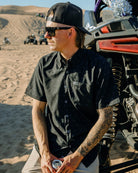 Huckster Party Shirt - Black & Gray - Dixxon Flannel Co.
