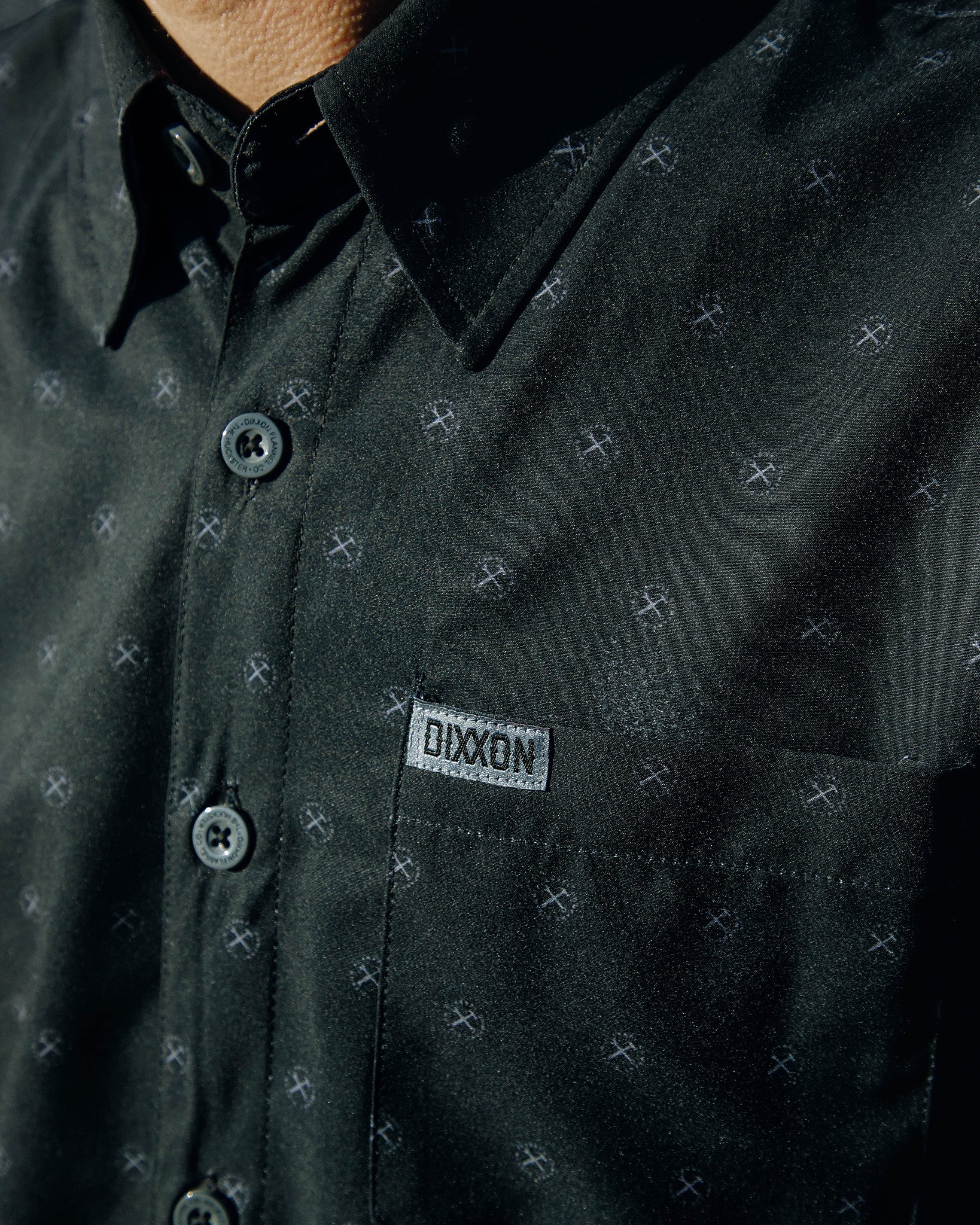 Huckster Party Shirt - Black & Gray - Dixxon Flannel Co.