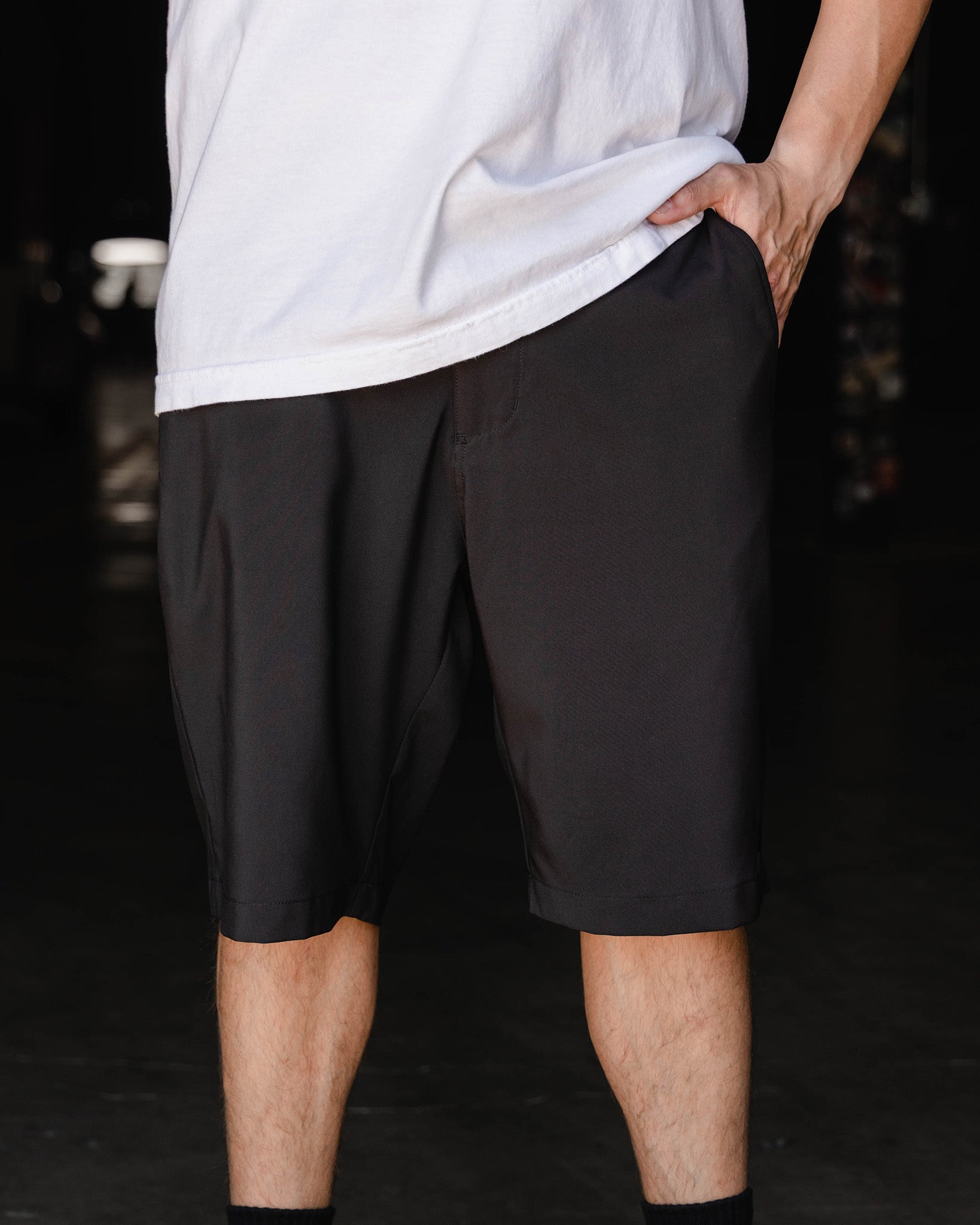 Hybrid Shorts - Black - Dixxon Flannel Co.