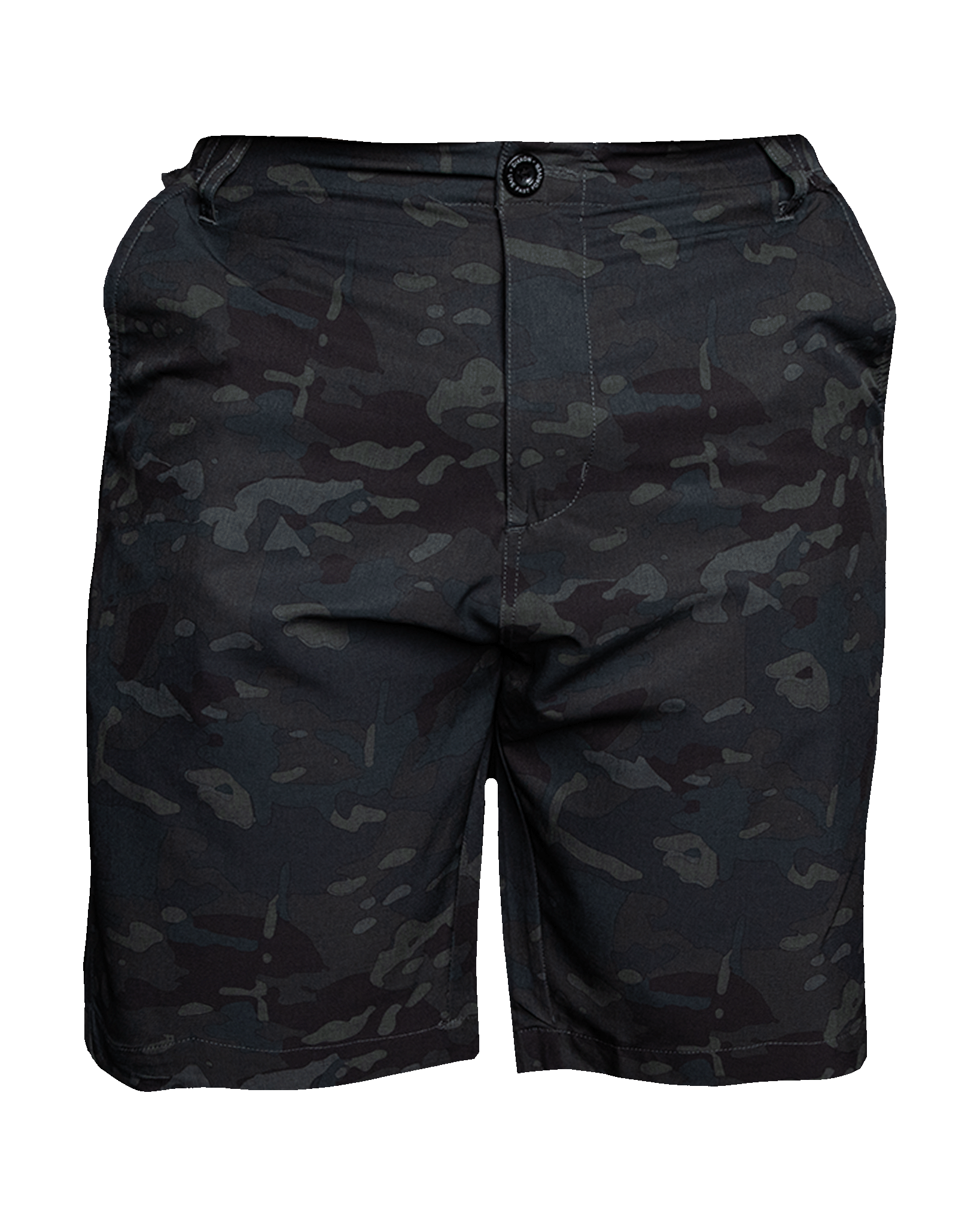 Men's Hybrid Shorts Black Camo Dixxon Flannel - Main Image