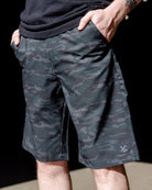 Hybrid Shorts - Black Woodland - Dixxon Flannel Co.