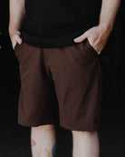 Hybrid Shorts - Brown - Dixxon Flannel Co.