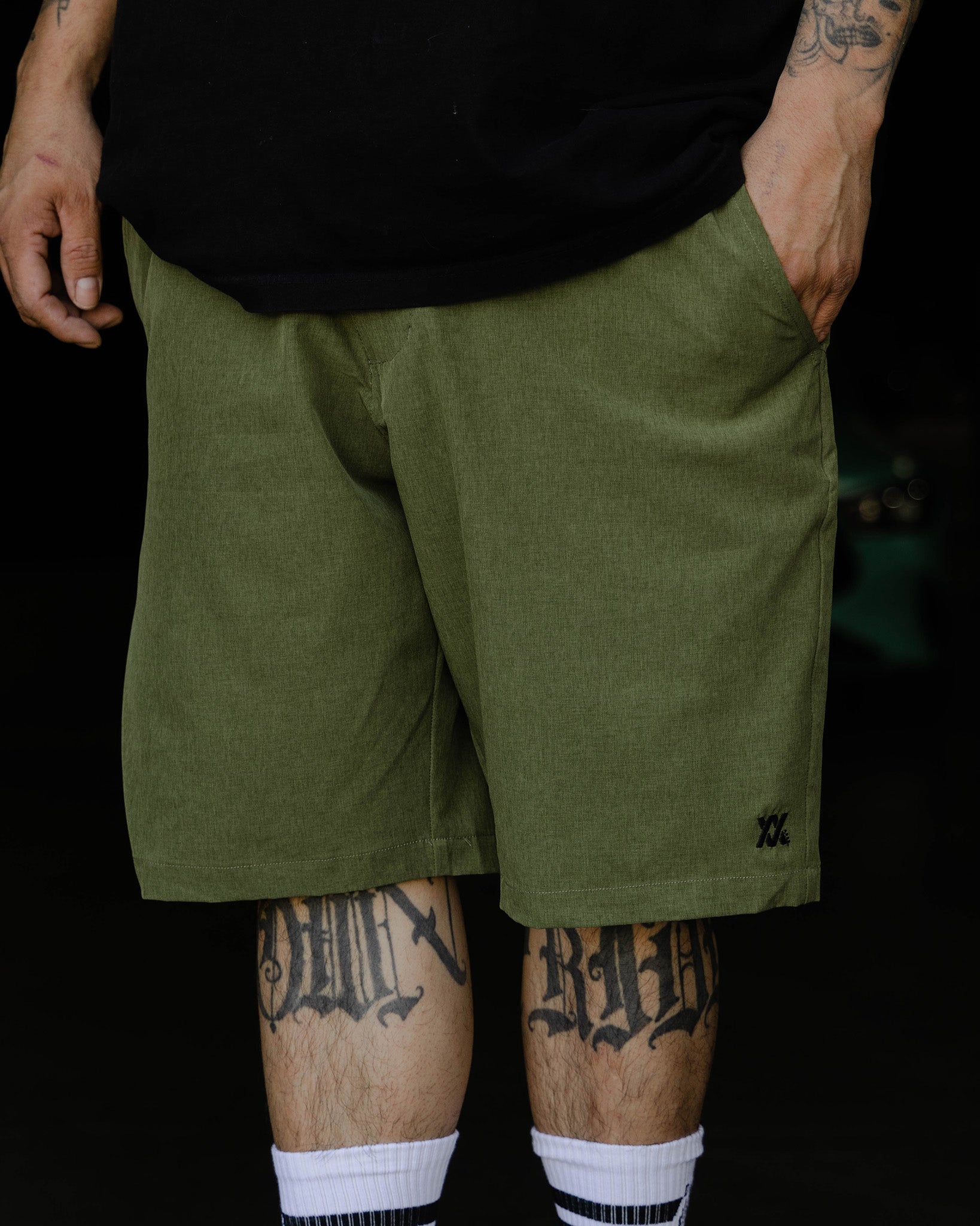 Men's Hybrid Shorts Green Dixxon Flannel - Main Image