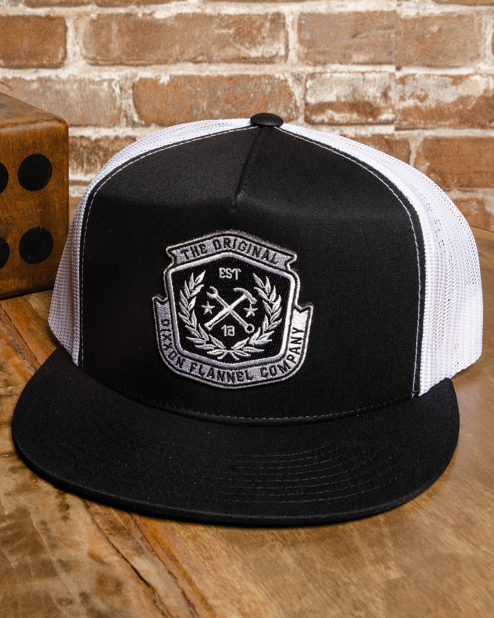 Icon Flat Bill Trucker Snapback - Dixxon Flannel Co.