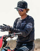 Icon Offroad / MX Jersey - Black & Gray - Dixxon Flannel Co.