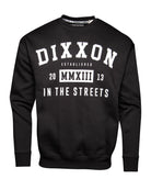 In The Streets Crewneck Sweatshirt - Black & White - Dixxon Flannel Co.