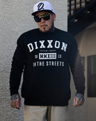 In The Streets Crewneck Sweatshirt - Black & White - Dixxon Flannel Co.