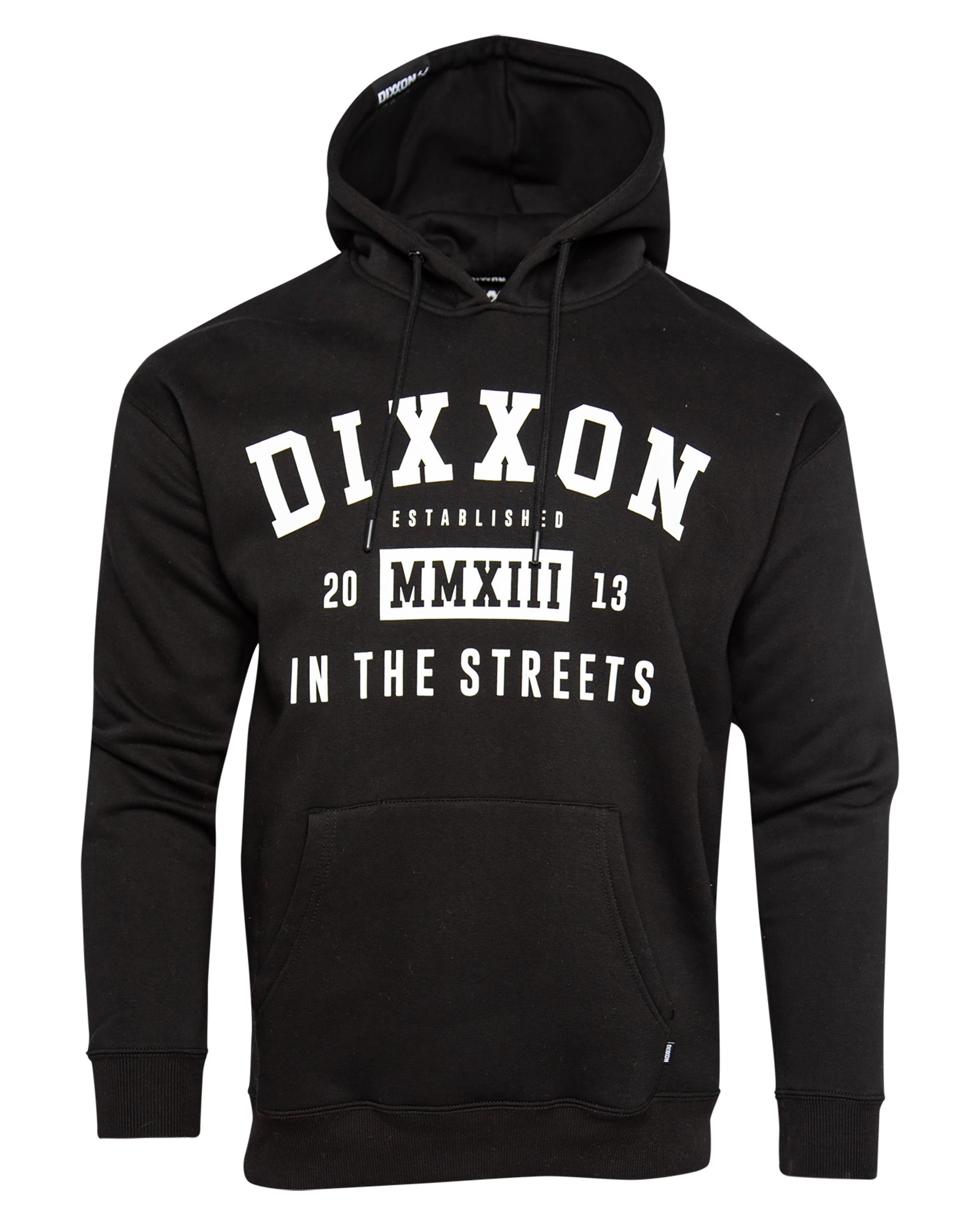 In the Streets Pullover Hoodie - Black - Dixxon Flannel Co.