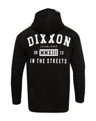 In the Streets Zip Up Hoodie - Black & White - Dixxon Flannel Co.