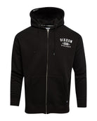 In the Streets Zip Up Hoodie - Black & White - Dixxon Flannel Co.