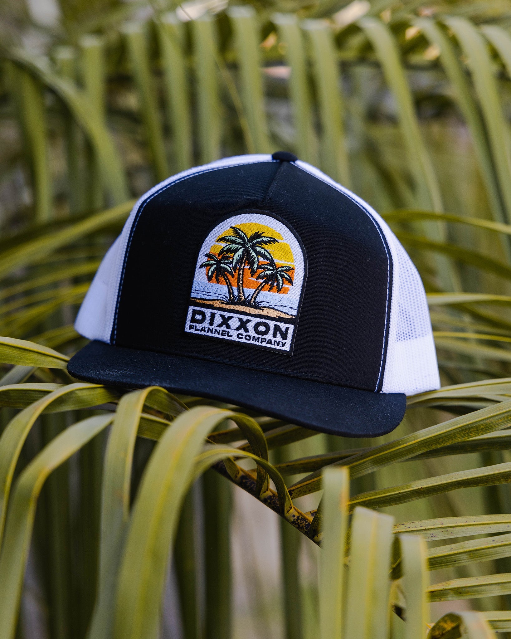 Island Flat Bill Trucker Snapback | Dixxon Flannel Co.