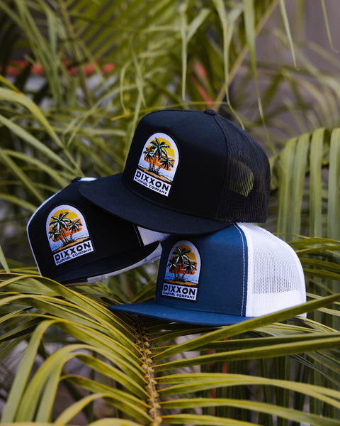 Island Flat Bill Trucker Snapback | Dixxon Flannel Co.