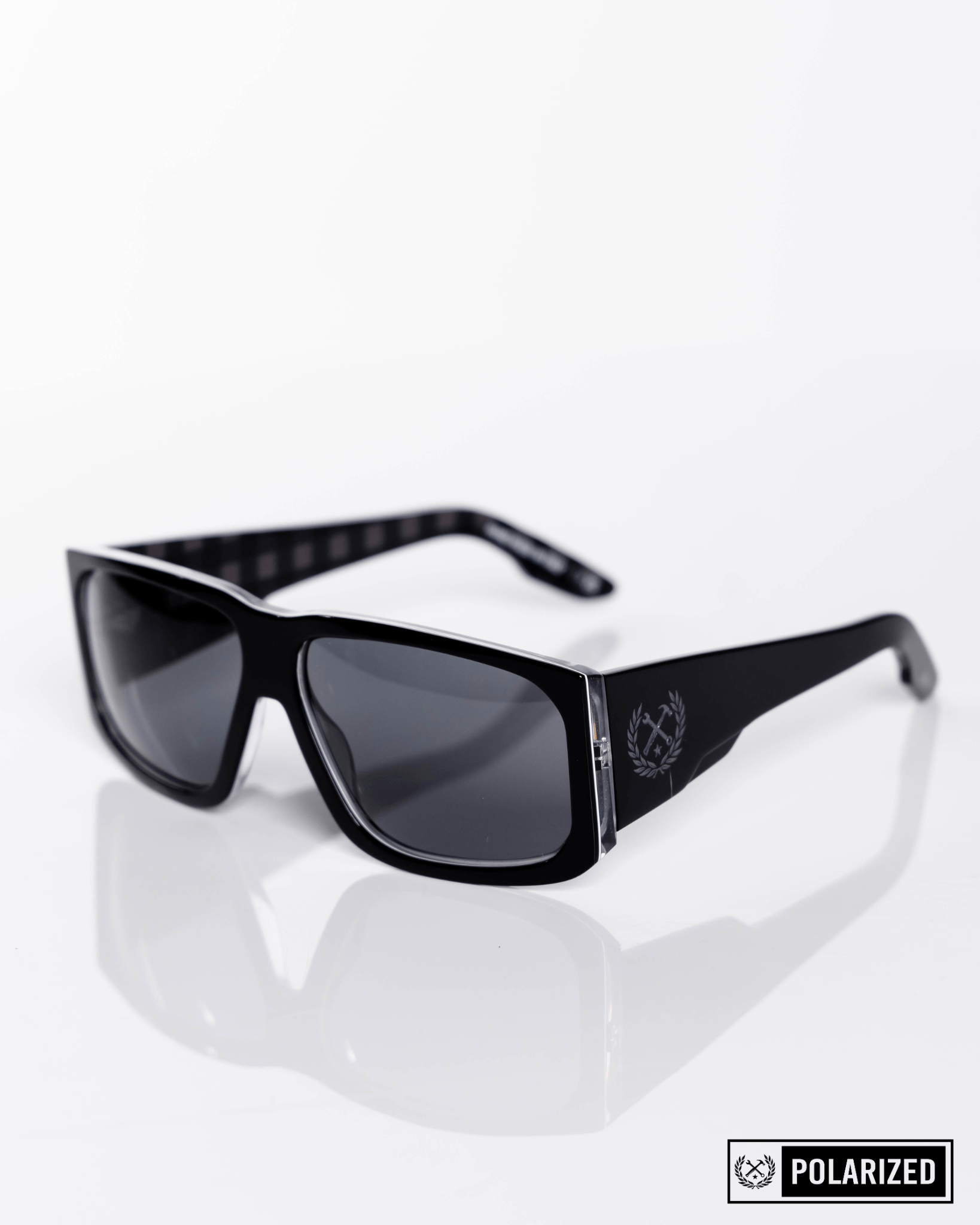 Jefe Sunglasses - Murked & Gray Polarized - Dixxon Flannel Co.