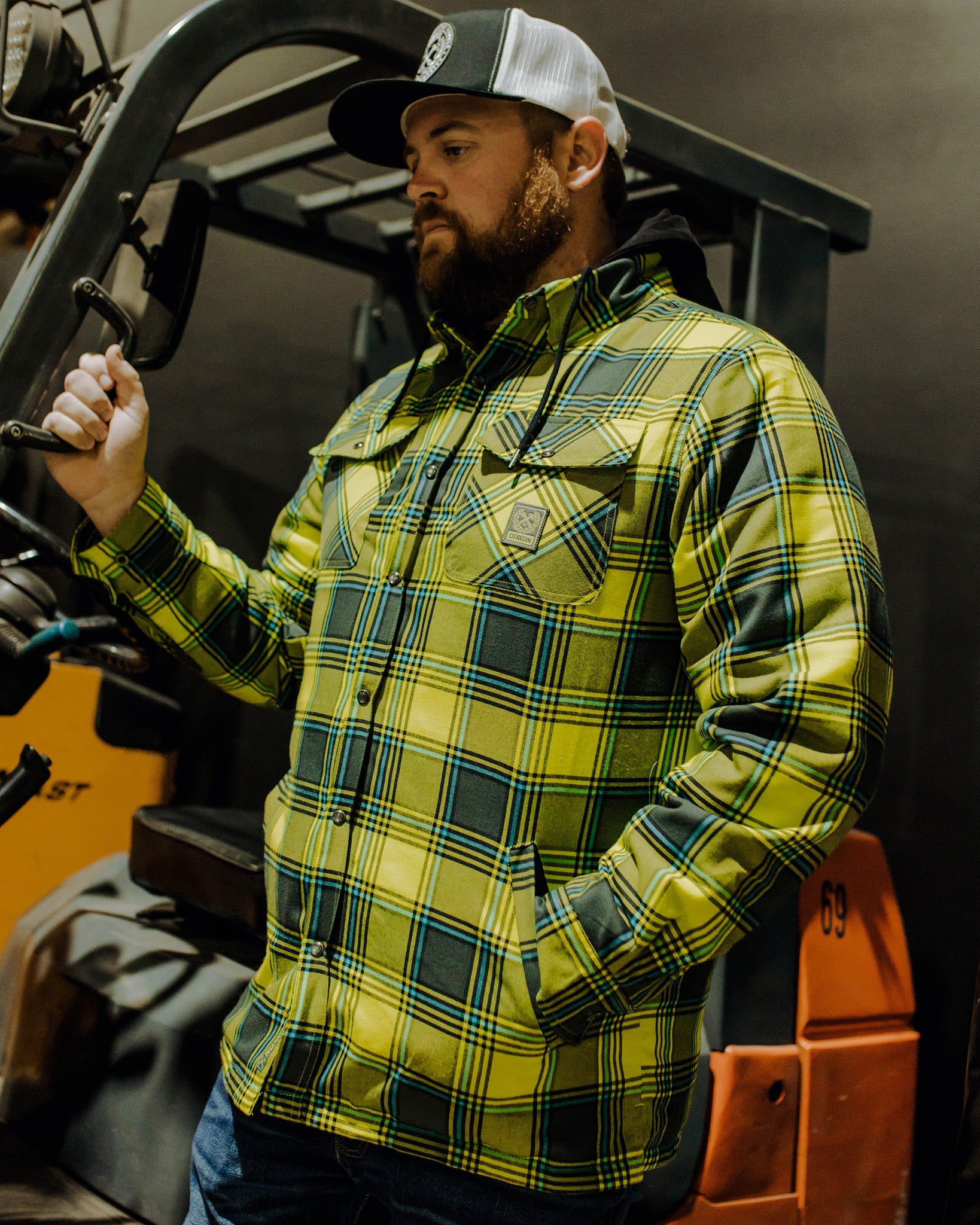 Jobsite Hooded Flannel Jacket - Dixxon Flannel Co.