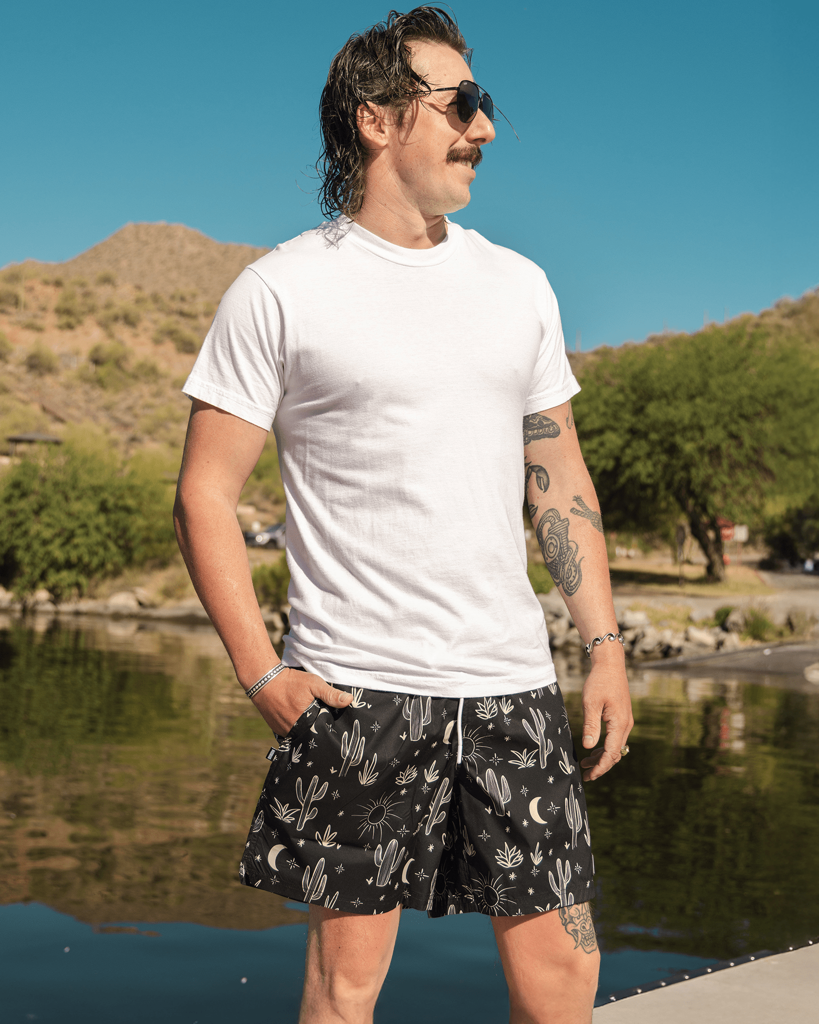 Joshua Tree 7" Boardshorts - Dixxon Flannel Co.