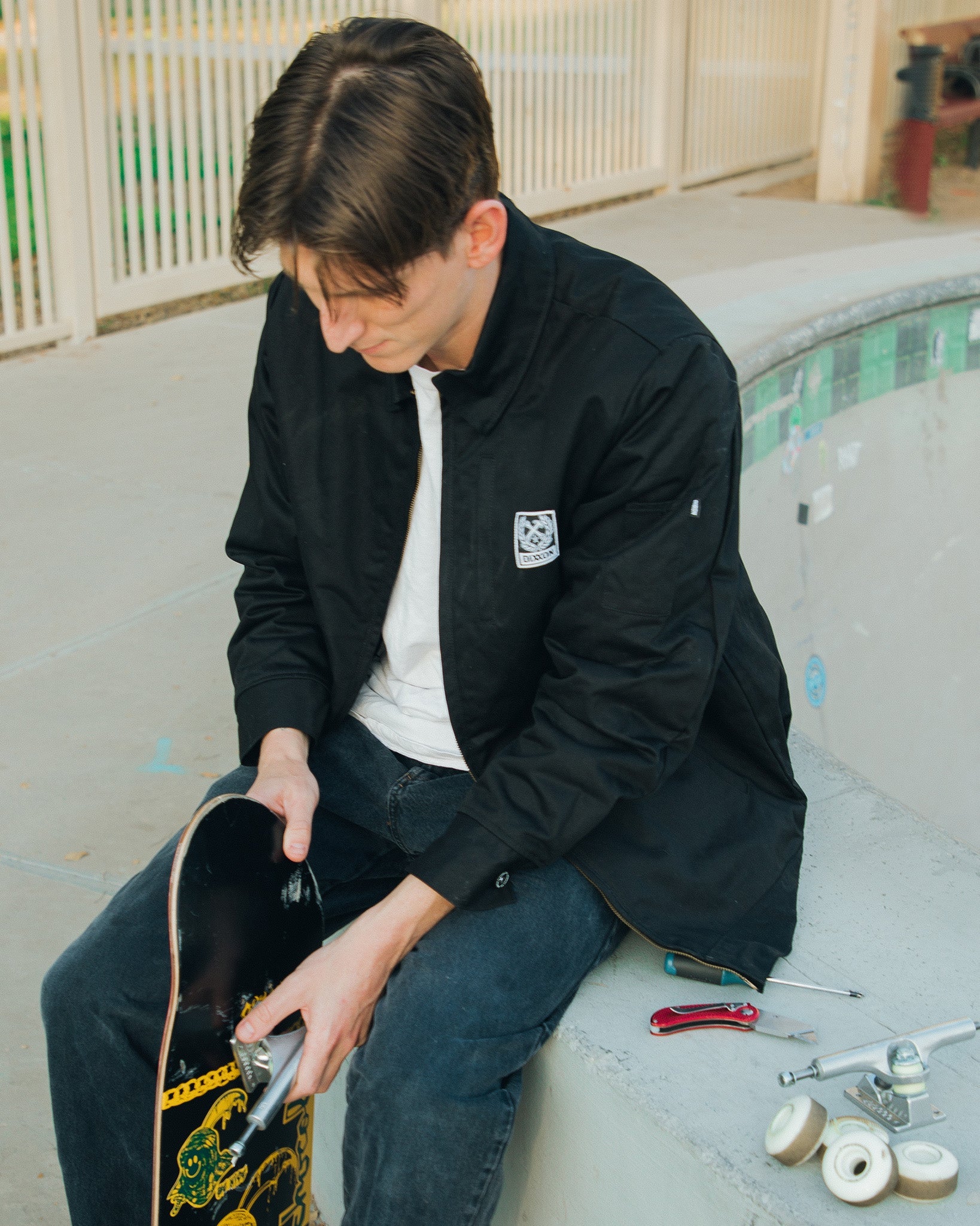 Kennedy Lined Jacket Black
