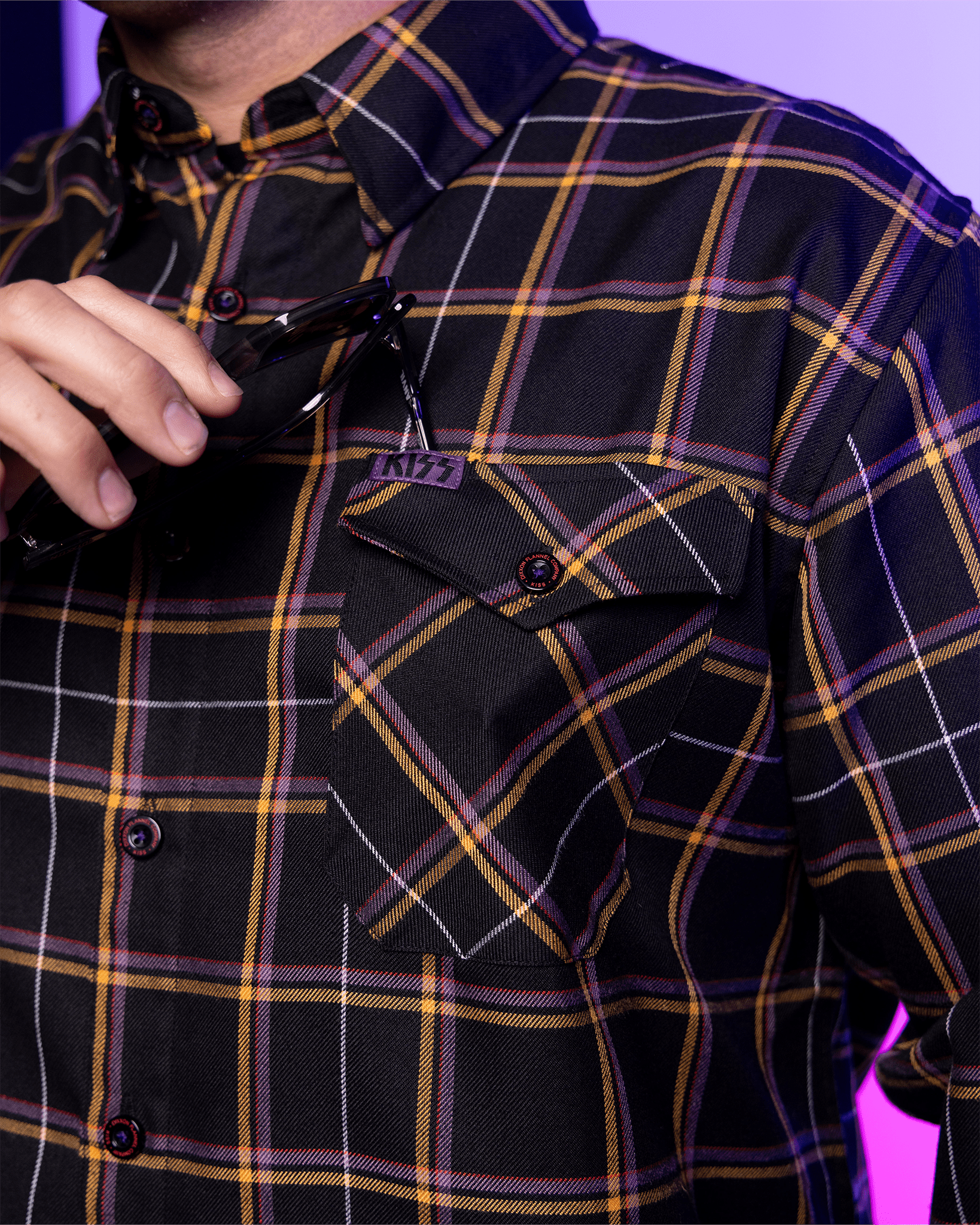 KISS Destroyer Flannel - Dixxon Flannel Co. view 6