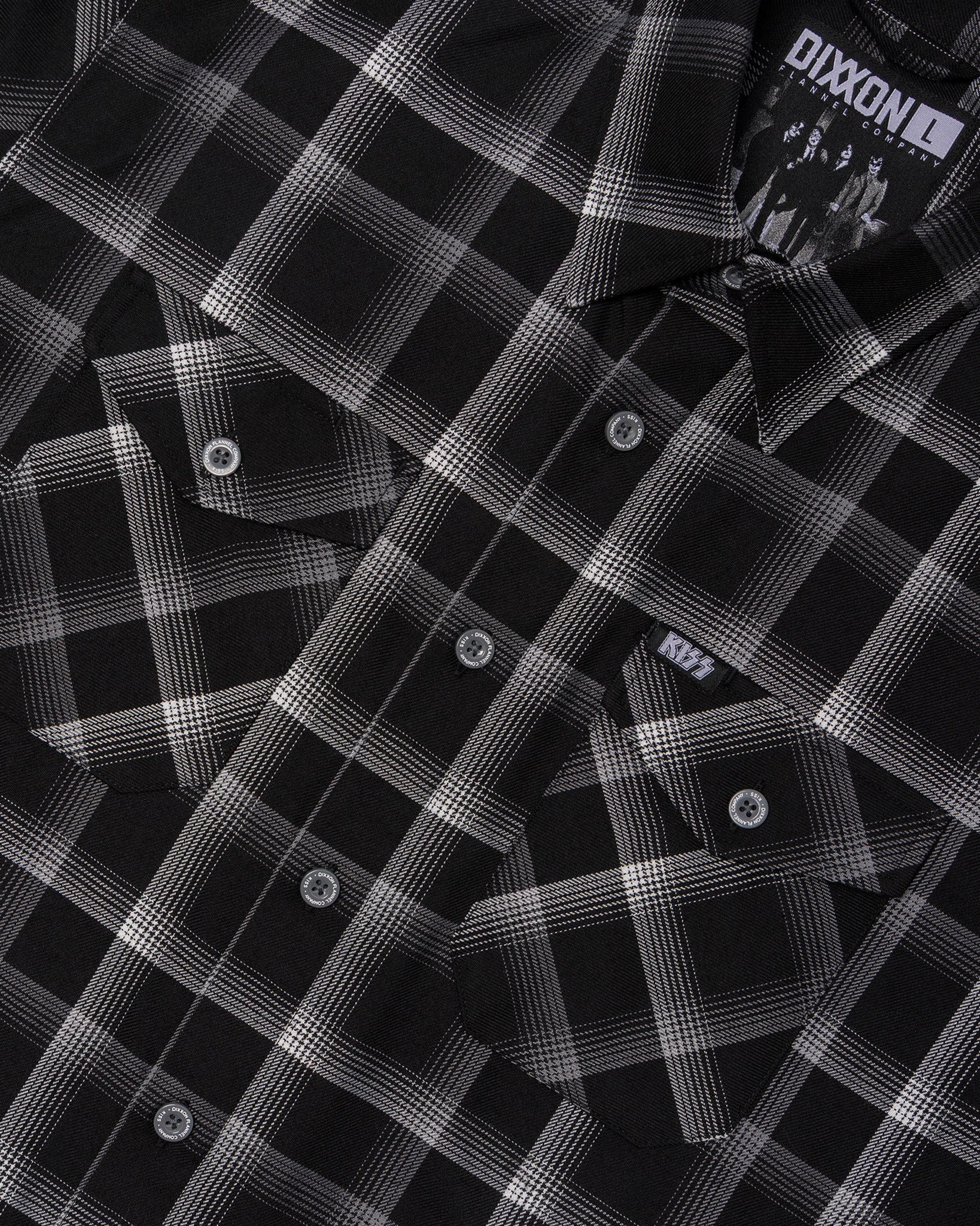 KISS Dressed To Kill Flannel - Dixxon Flannel Co.