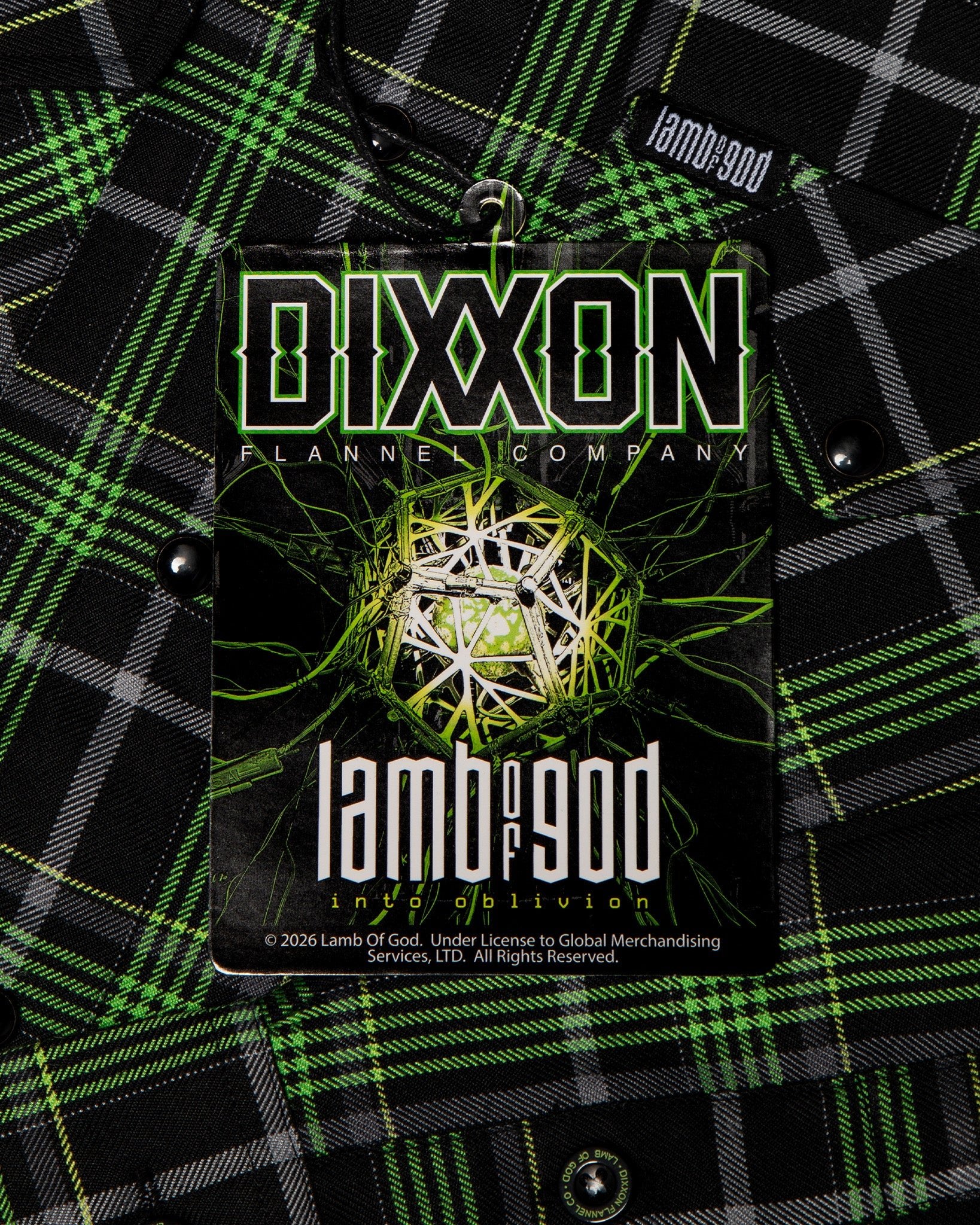 Lamb of God 2026 Flannel - Dixxon Flannel Co.