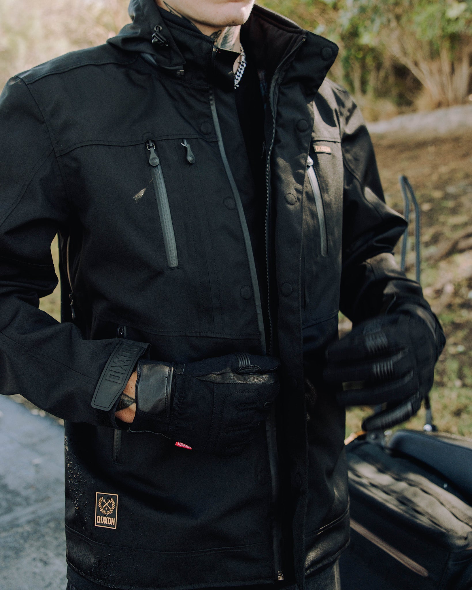 Laramie Waterproof Jacket - Black - Dixxon Flannel Co.