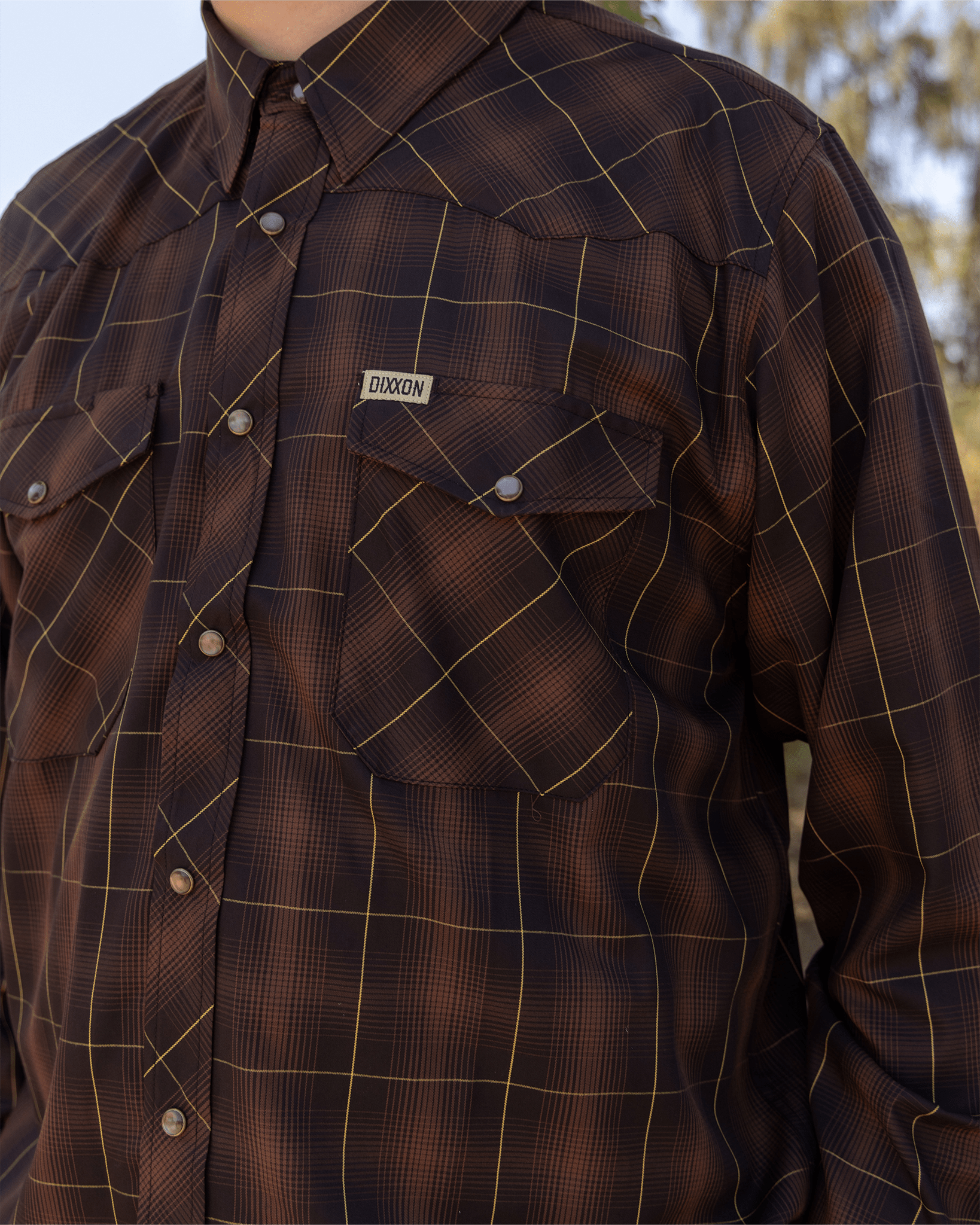 Lariat Bamboo Long Sleeve - Lasso - Dixxon Flannel Co.