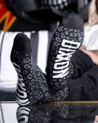 Leopard Crew Socks - Dixxon Flannel Co.